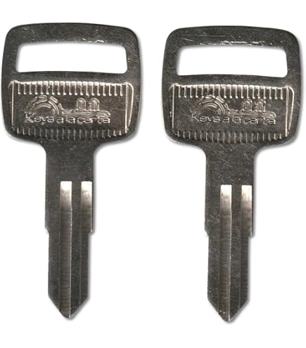 3137 Pair (2) Replacement Keys – Cut to Code on YH38 Blank for