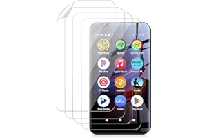 Arxonis 4-Pack Screen Protector for Innioasis G5 MP3 Player, 6H Hardness Tempered Glass, Anti-Fingerprint,Anti-Scratch, Easil
