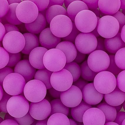 Amazon Com Smalltoys Ping Pong Balls Plastic Purple Table Tennis