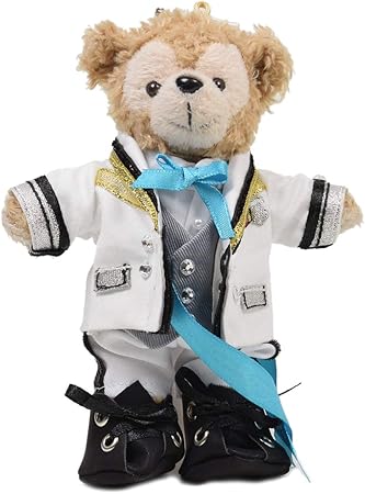 Amazon シンデレラガール 花のち晴れ ターコイズブルー 担当 ダッフィー シェリーメイ ぬいぐるみバッチ ぬいば 14cm 用 衣装 ハンドメイド コスチューム ぬいぐるみ おもちゃ