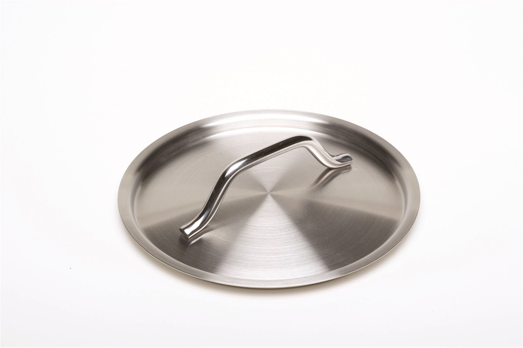 Genware 1730-00 Stainless Steel Cookware Lid, 30 cm Diameter