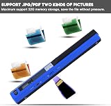 Bewinner USB 2.0 Pen Scanner Mini A4 Handheld 900 DPI JPG PDF for Windows Mac view 2