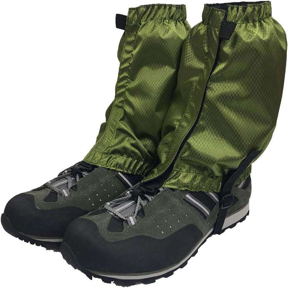 Hiking gaiters for outdoor, camping, running, walking, backpacking