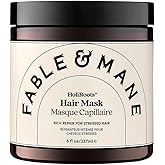 Fable & Mane Deep Moisture Repairing Hair Mask, For Frizzy, Dry, Damaged Hair. Treatment Repairs and Softens with Shea Butter and Coconut