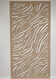 Cache Radiateur Décoratif Perforé - Découpe Laser MDF 3/4/6mm - Modèle H1 1200x610mm