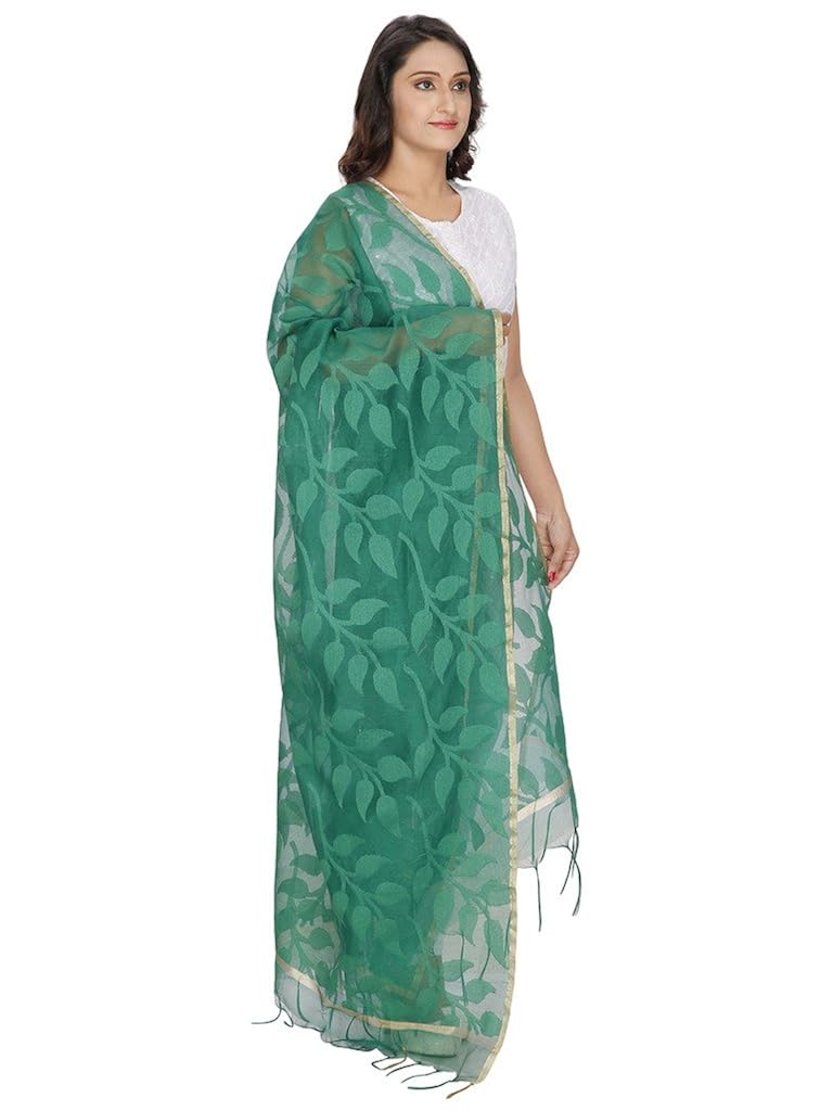 devam women's cotton silk banarsi jacqard dupatta (lh-357_free size)