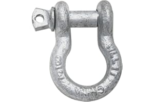 Stanley National Hardware 3250BC 3/8" Galvanized Anchor Shackle