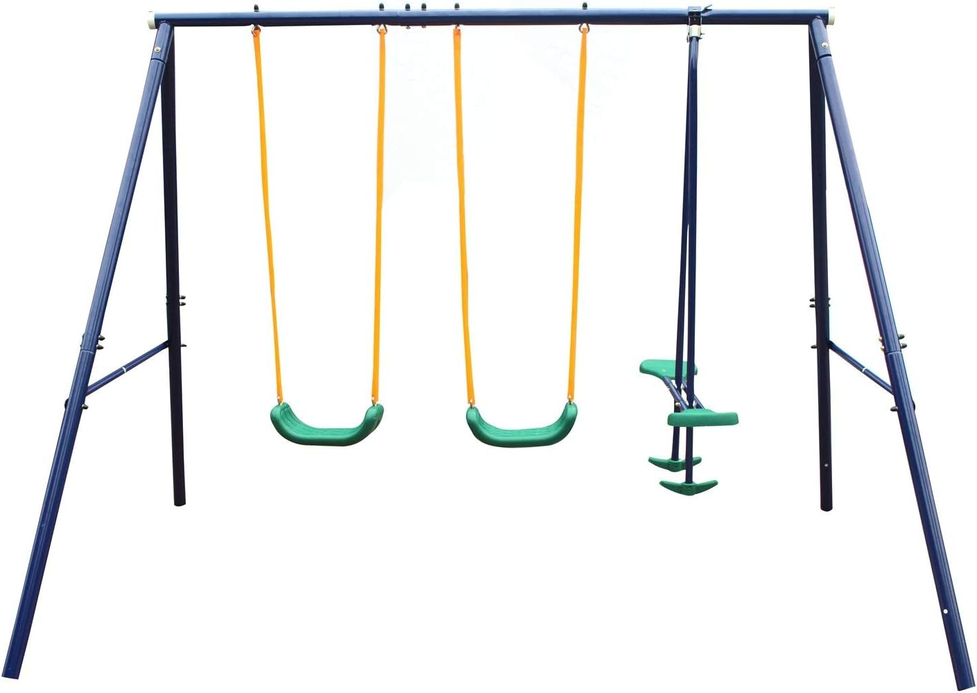 GMT Sport Metal A-Frame Four Seat Swing Set