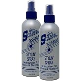 Lusters S-Curl Texturizing 8 Ounce Styling Spray Pump (235ml) (2 Pack)