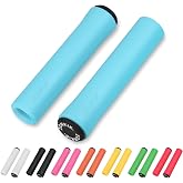 Eco-Friendly Silicone Bike Handlebar Grips, Ergonomic Non-Slip MTB Grips for Mountain Bikes, BMX, Beach Cruisers, Scooters, Folding Bikes &amp; Kids Bicycles