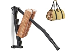 2025 New Wood Splitter - Kindling Splitter Wall Mounted, Manual Firewood Kindling Splitter, Portable Wall Mounted Wood Splitt