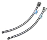 Xcel Home M10 x 15mm Compression Flexible Tap Connectors 500mm Pair view 4