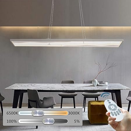 Araña LED Altura Regulable Araña Para Comedor O Salón Simplicidad