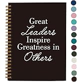 OXW Boss Gifts, Leadership Gifts Notebook Journal, Cool Gifts for Bosses, Thank You Gifts for Women Men Coworkers, Appreciation Gifts for Boss Leader Mentor Supervisor Manager(5.5'' X 8.3'')