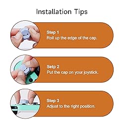 JINGDU Thumb Grip Caps for Nintendo Switch