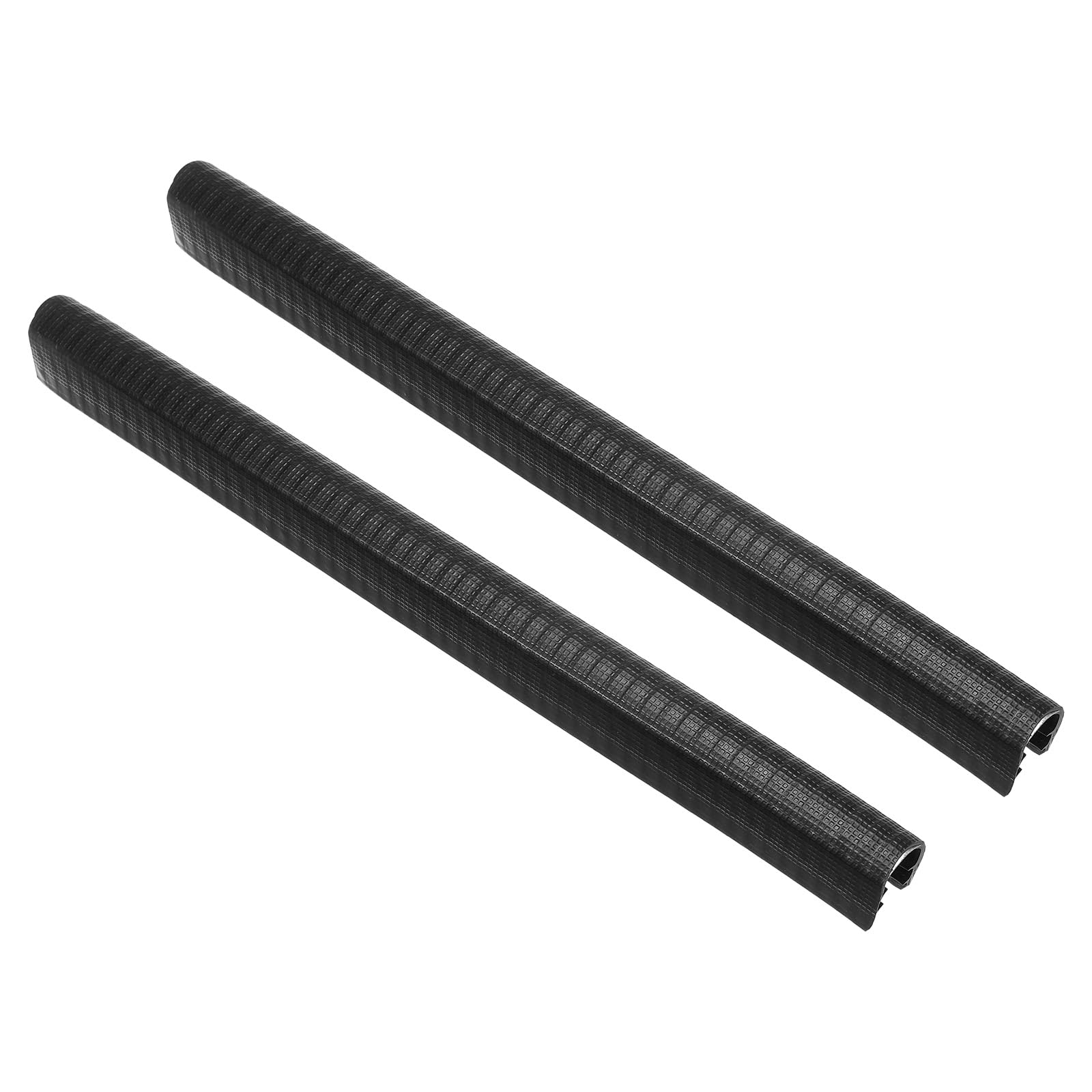 PATIKIL 8.7 Inch Skateboard Deck Guards Protector, 2 Pack Skate Deck Edge Protection Skateboard Protective Gear, Black