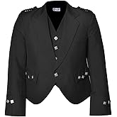 CELTIC PRO Scottish Argyle Kilt Jacket With Waistcoat/Vest