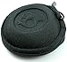 Skullcandy Earphone Handsfree Headset HARD EVA Case - Clamshell/MESH Style with Zipper Enclosure, Inner Pocket & Durable Exterior - Includes Skullcandy Original Stencil