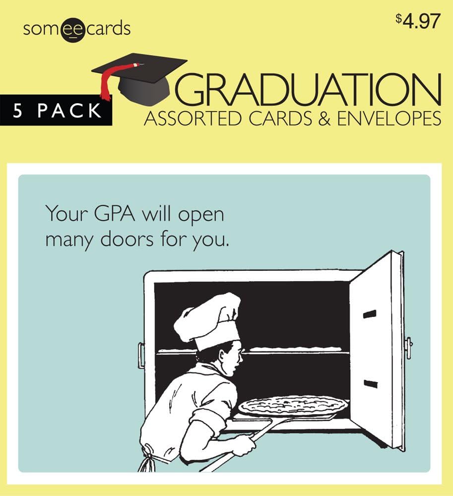 Someecards Graduation Greeting Cards 1 - 5 pack