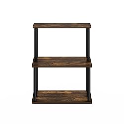 Furinno Turn-N-Tube 3-Tier Toolless Kitchen Storage