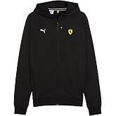 PUMA Scuderia Ferrari Men's Hooded Jacket, Black, XX-Large