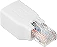 ミヨシ MCO カテゴリ-5e対応 ストレ-ト-クロス変換アダプタ  CAT-C5E