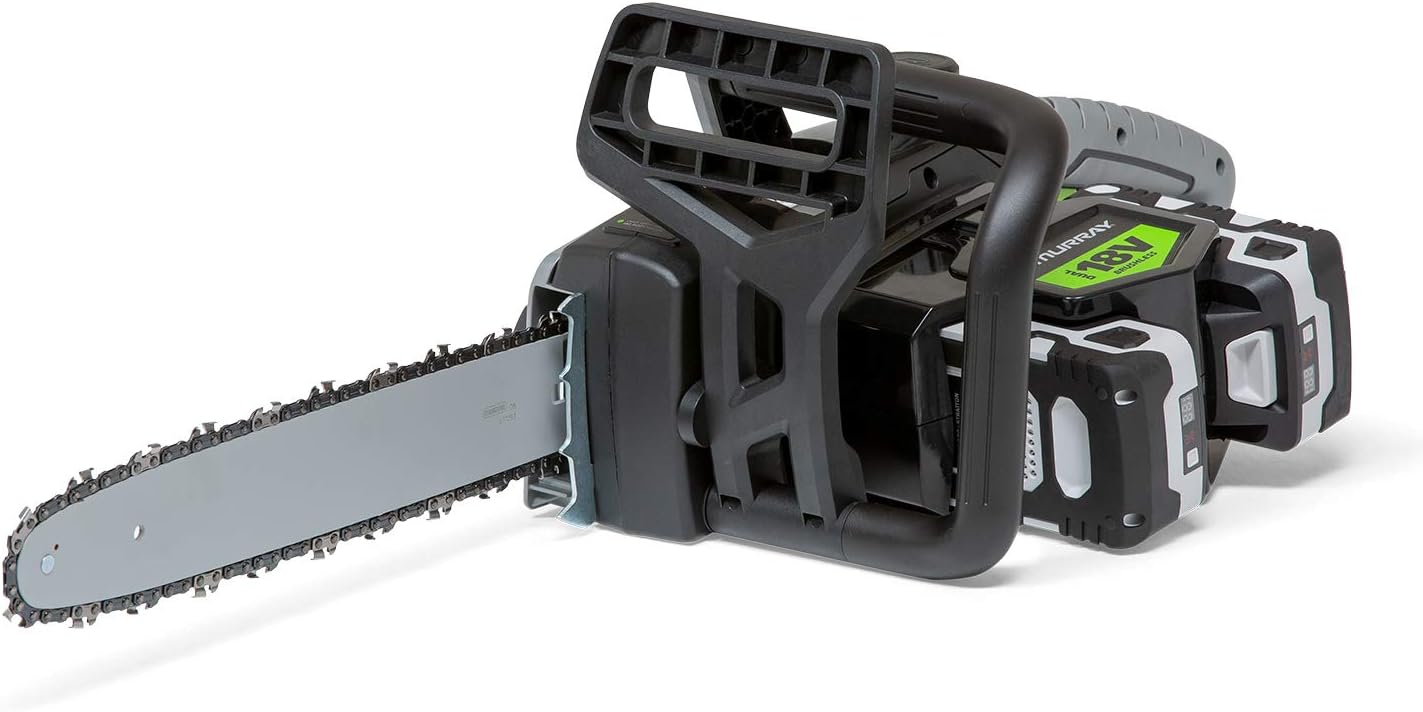 Murray IQ18DCSK Dual 18V Lithium-Ion 35cm Cordless Chainsaw Kit, Powered by Briggs & Stratton, 36V 1200W Brushless Motor - Image 5