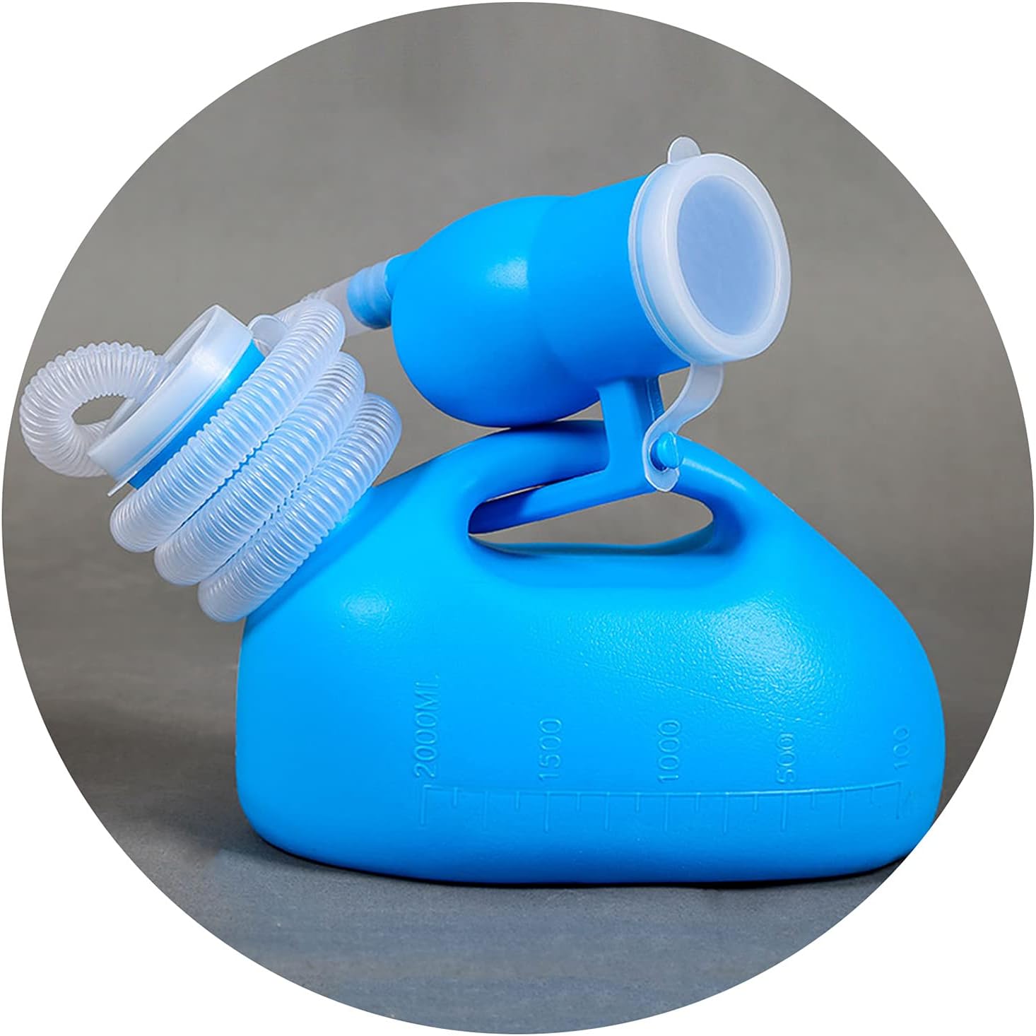 YNGJUENCP Men's Urinal With Handheld Portable Urine Cup 2000 Ml Large