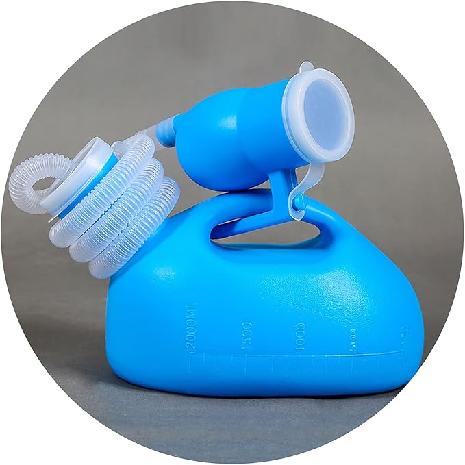 YNGJUENCP Men's Urinal With Handheld Portable Urine Cup 2000 Ml Large