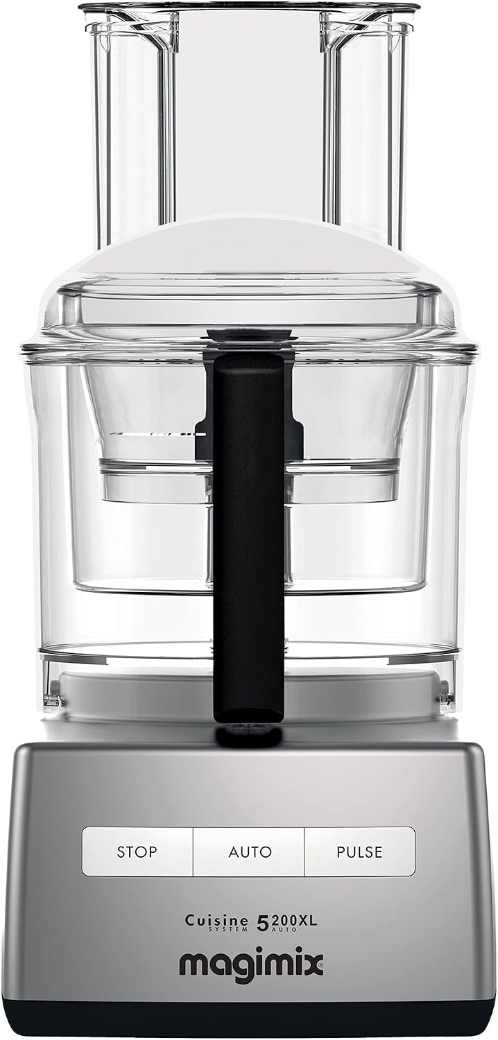 Magimix 5200XL Food Processor, Multifunctional 7 in 1 Food Preparation, 3.6L BPA-Free Bowl