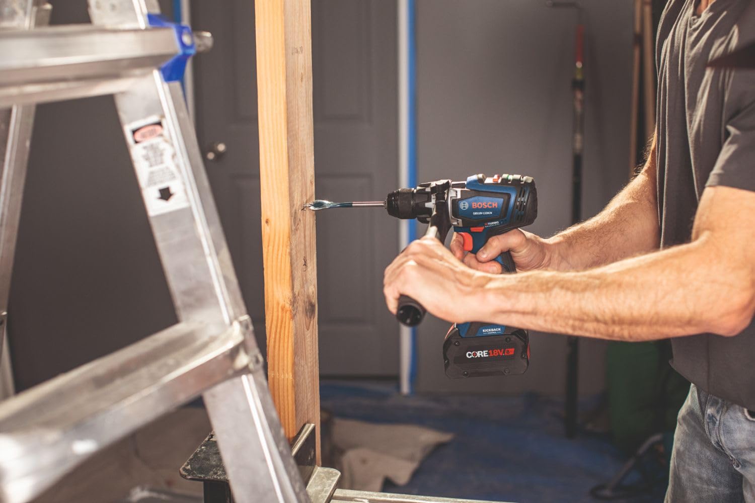 Bosch GSB18V-1330CN PROFACTOR? 18V Connected-Ready 1/2 In. Hammer Drill/Driver (Bare Tool)