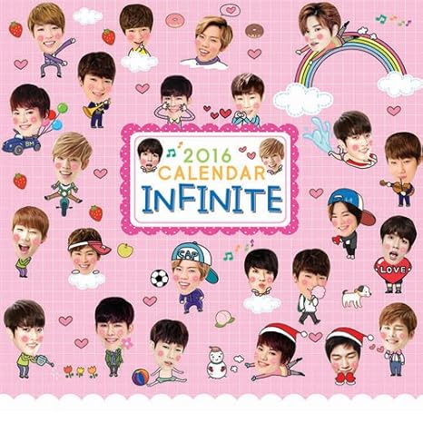 Amazon 韓国 K Pop Infinite インフィニット 2016年カレンダー