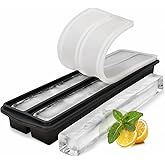 Ksestor Large Ice Cube Tray – 15.7" x 4.6" Ice Core for Beverage Dispenser – Easy Release, BPA-Free, Odor-Resistant - Drink Dispenser with Ice Core
