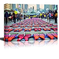 Canvas Wall Art Memorial Day Canvas Prints Home Artwork Decoration for Living Room,Bedroom - 12x18 inches