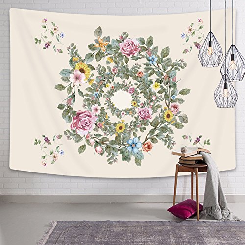 2 Ice+jazz+Tapestry+Wildflower+Hanging