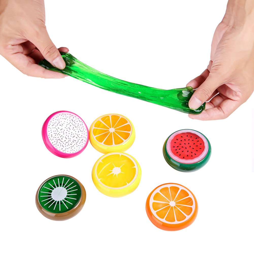 ESSENSON 28 0 Magic Crystal Slime Putty Toy Soft Rubber Fruit Slime for