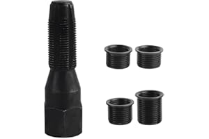 FLYPIG Spark Plug Thread Repair Kit 14mm Reamer Cylinder Thread Repair Tool Screw Tap Portable Carbon Steel Rethread Kit M14x1.25 Spark Plug Thread Repair Tool