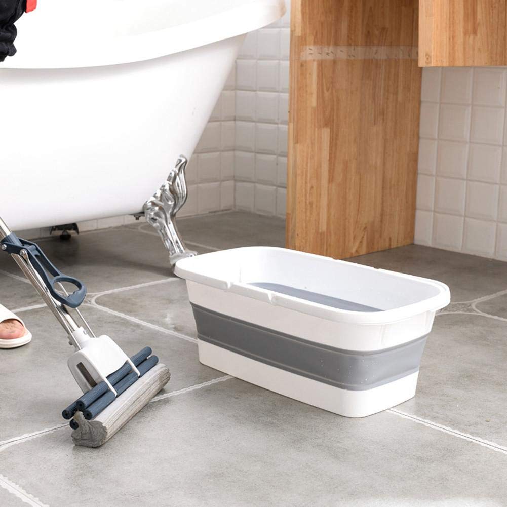 G Lucky Lavabo Pliable Retractable Portable Bassine Pliable Barils Seau Reservoir Pour Pique Nique Peche Camping Randonnee Conduite Voyage Rangement Et Organisation Buanderie gd In