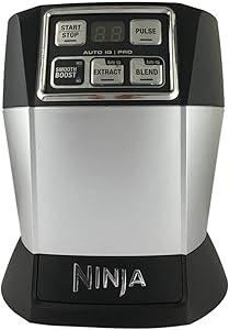 OEM Nutri Ninja Blender BL481 Auto-iQ Pro Complete Powerful 1000-Watts Motor Base (6 Fin) For 18 24 32oz Cups Substitute For BL480D BL481C BL480 BL482 Home Kitchen Appliance (Certified Refurbished)