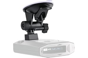 iSaddle Magnet Mount for Escort Radar Detector - Windshield Suction Cup Holder for Escort MAX 360/c MKII MAX 3 4 IX IXc, Redl