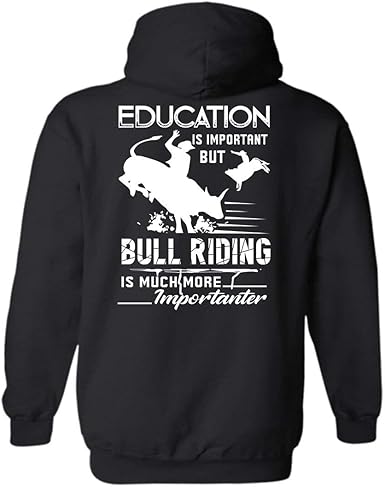 bull riding hoodies