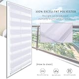 SMONTER Day Night Zebra Roller Blind 85x150cm 2 Pack White view 2