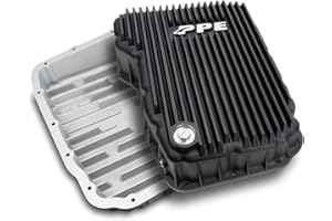 PACIFIC PERFORMANCE ENGINEERING PPE Heavy Duty Transmission Pan (Black) 228052120 Compatible for Dodge Ram 2500/3500 6.7L 68RFE Transmission