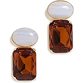 Jennifer Behr Women's Elin Earrings, Amber, Orange, One Size