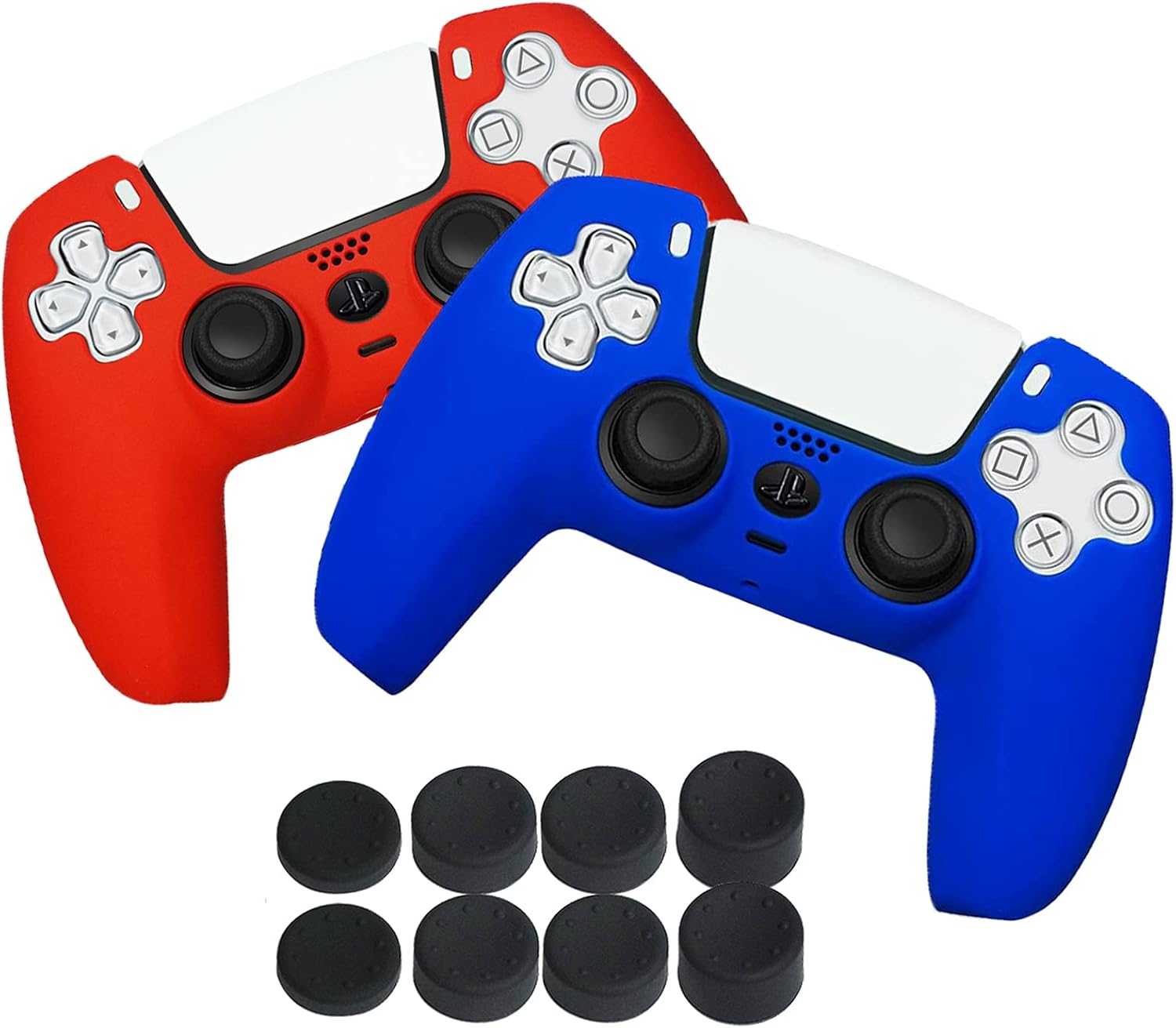 Case for PS5 Controller Skin 2 Pack, Playstation 5 Controller Cases