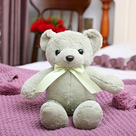 Amazon 幸せのモモちゃん クマぬいぐるみ テディベア 小さくて 超萌え ふわふわ リボン付き 癒し 人気 子供 キッズ 誕生日 ギフト 結婚式プレゼント ミニ 手乗りサイズ 35 45 55cm ライトグリーン 35cm ぬいぐるみ おもちゃ