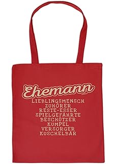 Ehemann Geschenk Tasche Sprüche Baumwolltasche Mann