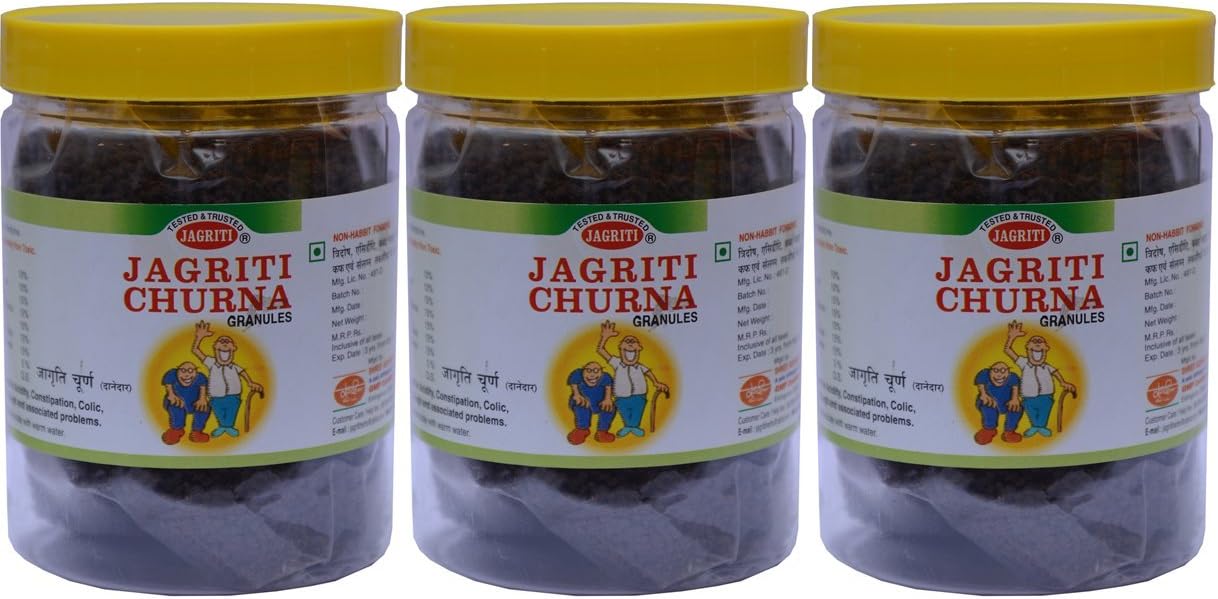 Khadi India Jagriti Herbs Churna Granules 250gm Pack of 3