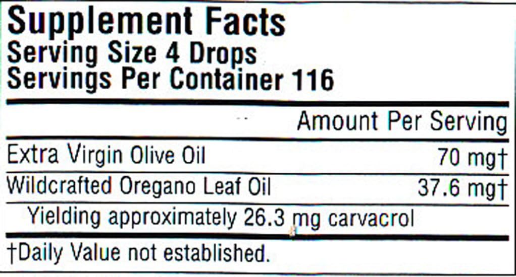 Planetary Herbals Oil of Oregano Herbal Supplement, 5 Fluid Ounce: Health & Personal Care