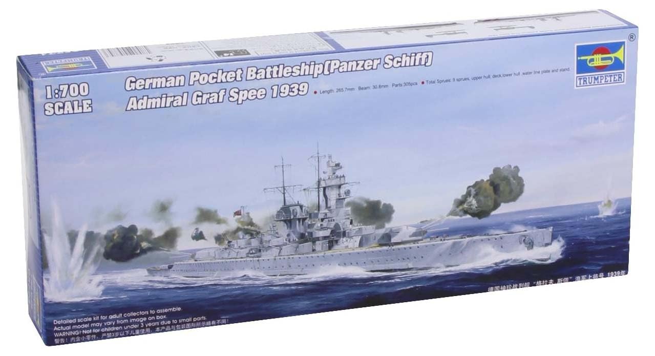 Trumpeter 1:700 - German Admiral Graf Spee (1939)